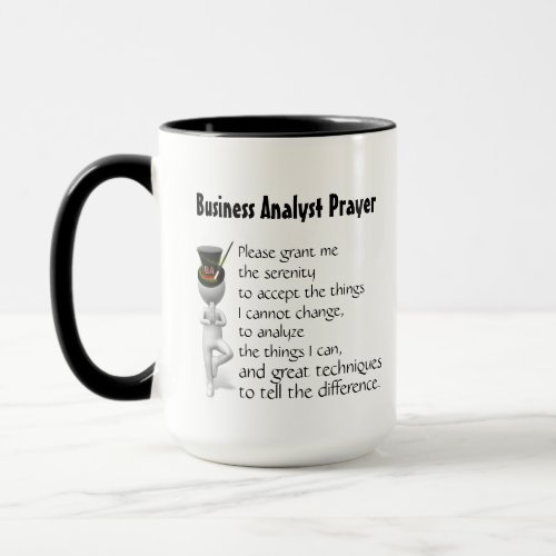 Coffee Mug Business Analyst Prayer