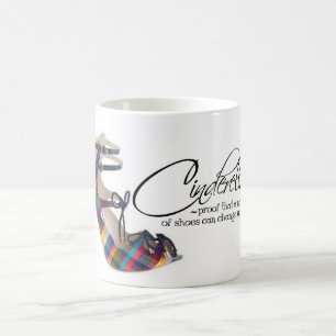 Coffee Mug Cinderella Colorful Shoes Quote Tea Cup