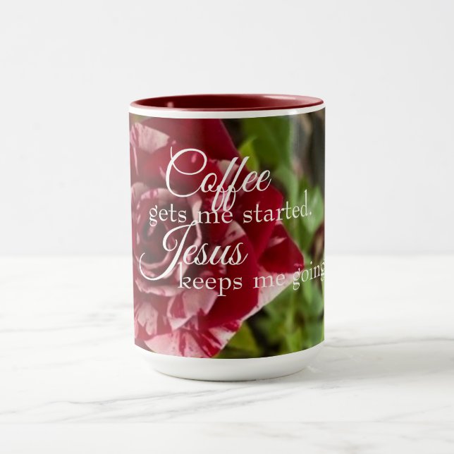 Coffee Mug - Coffee and Jesus (Center)