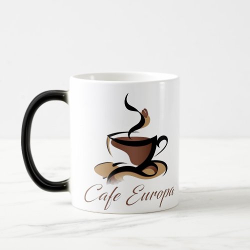Coffee mug coffee design  magic mug