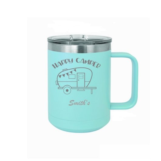 Coffee Mug Custom Engraved 15 Oz Stainless-Steel  (Front)