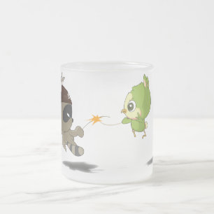Coffee Mug Cute Bird Funny Cartoon Anime Character