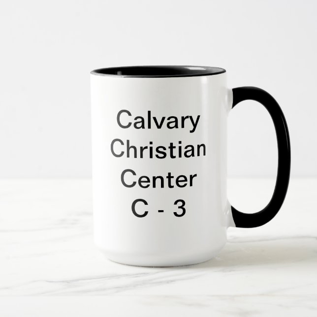Coffee Mug for my church (Right)