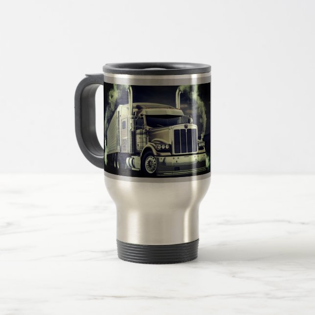  Coffee mug for the Truck Driving Pro (Front Left)