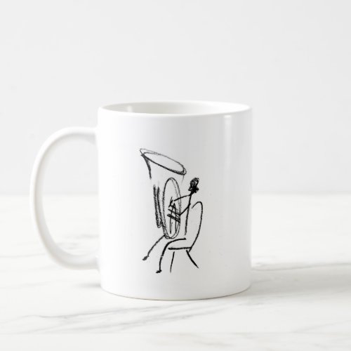Coffee mug for tuba players V2
