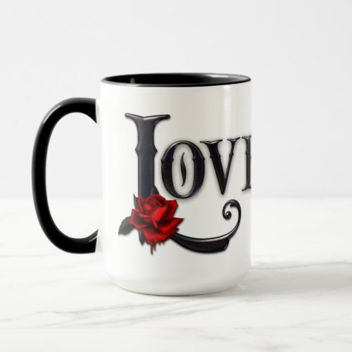 Coffee Mug Gothic Love Mug
