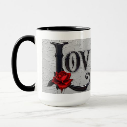 Coffee Mug Gothic Love Torn Mug
