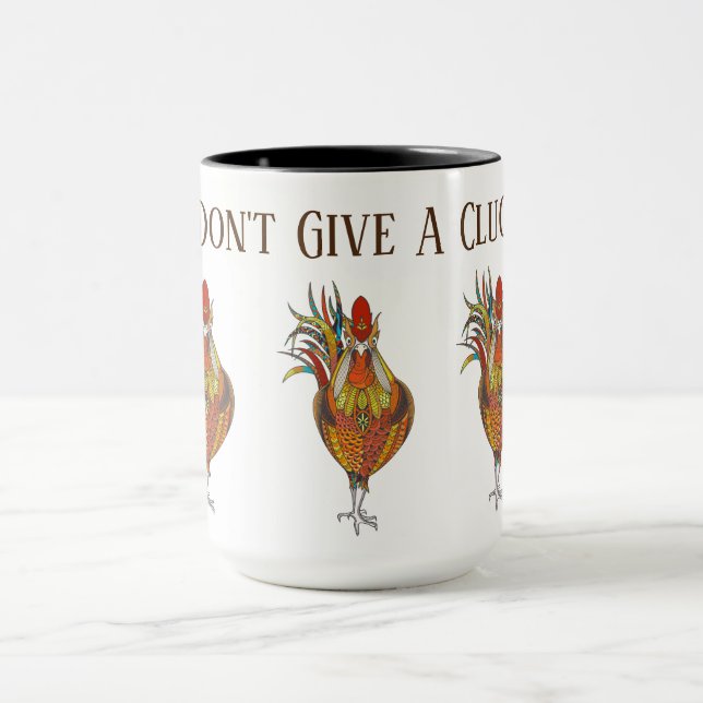 Coffee Mug-I Don't Give A Cluck Mug (Center)