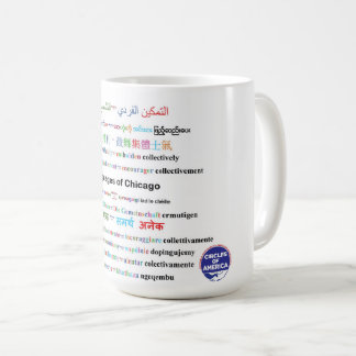 coffee mug - languages of chicago