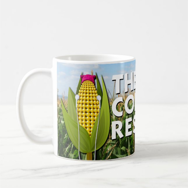 Coffee Mug (Left Handle), The Cornfield Resistance (Left)