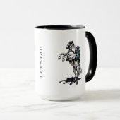 Coffee Mug Lone Ranger Horse Office Gift (Front Right)