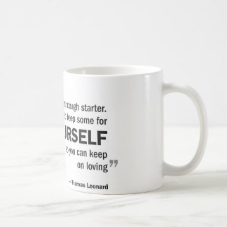 Coffee mug - 'Love is like sourdough starter...'