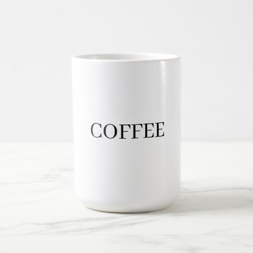 Coffee mug  magic mug