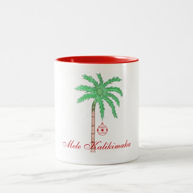 Coffee Mug Merry Christmas/Mele Kalikimaka (Center)