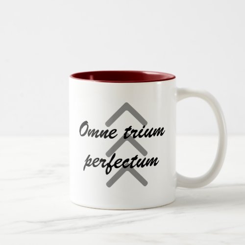 Coffee Mug Omne trium perfectum