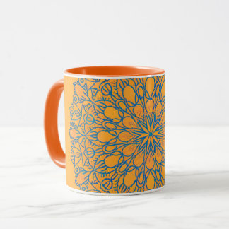 coffee mug orange color