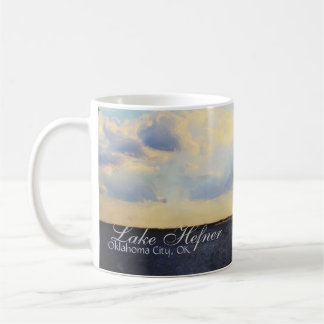 Coffee Mug Painting Lake Hefner, Oklahoma City, OK