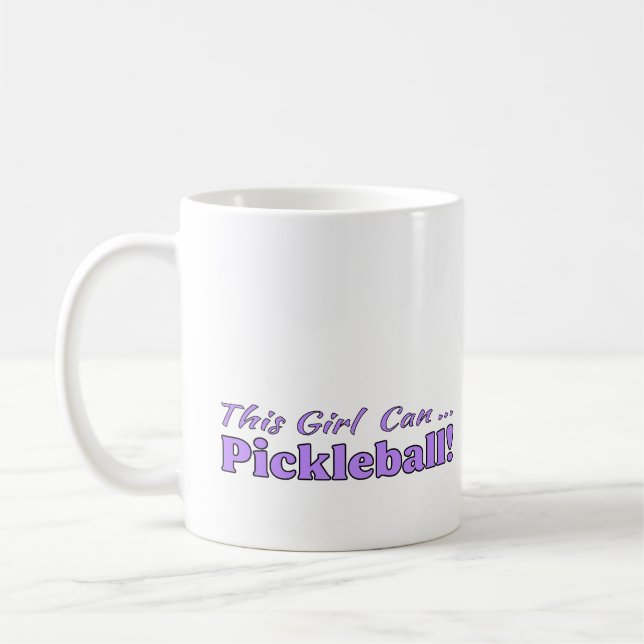 Coffee Mug: Pickleball Mug (Left)