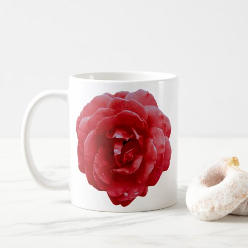 Coffee Mug _ Red Red Rose