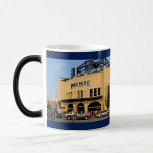 Coffee Mug-Reveals Photo of Pittsburgh when hot Color Morph Mug