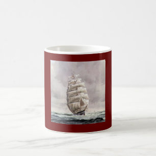 COFFEE MUG SAILING SHIP