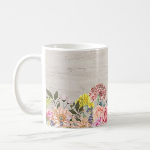 Coffee Mug Sublimation Flowers Designs