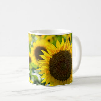 Coffee Mug - Sunflowers Field Photograph