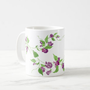 Coffee Mug-Sweet Peas Coffee Mug