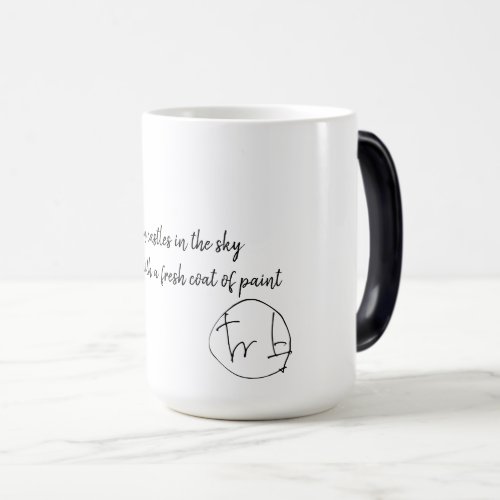 coffee mug text art