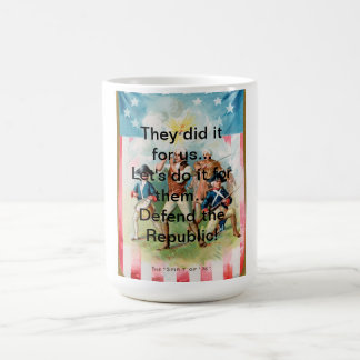 Coffee Mug w/ SPIRIT OF 76 They did it for us