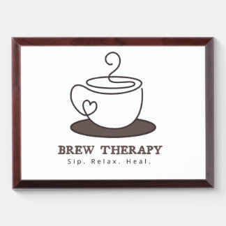 Coffee mug wall art  award plaque