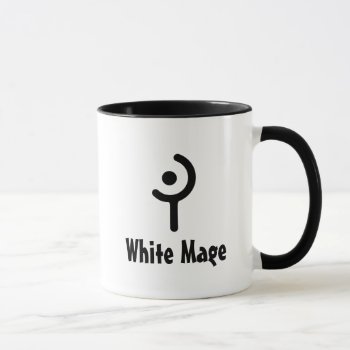 Coffee Mug (white Mage) by FatCatCreative at Zazzle