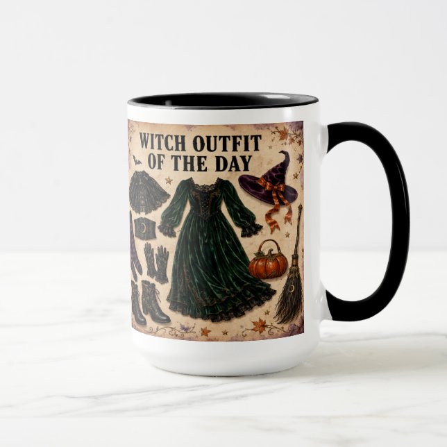 Coffee Mug Witch Cup Fall (Right)