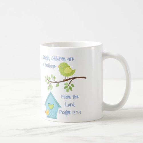 Coffee Mug with Bible Verse