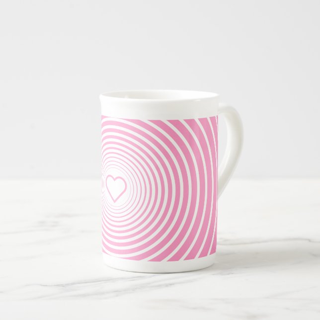 Coffee Mug with Heart (Front Right)
