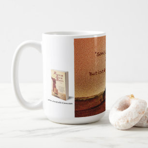 coffee mug with inspiring quote about art
