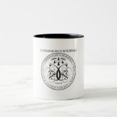 Coffee mug with original seal (Center)