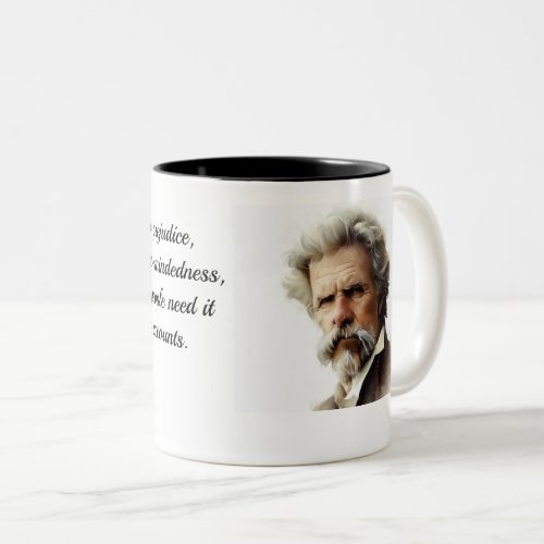 Coffee Mug with quote about travel by Mark Twain