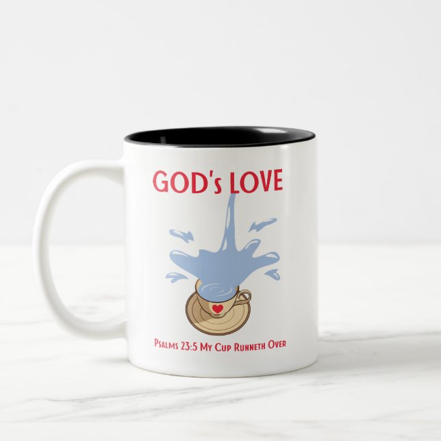 Coffee Mug with Scripture (Left)