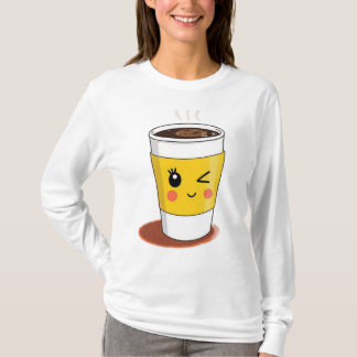 Coffee mug with winkle one eye T-Shirt