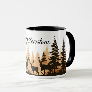 Coffee Mug-Yellowstone Deer Mug