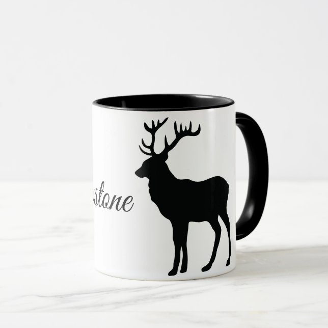 Coffee Mug-Yellowstone Elk Mug (Front Right)