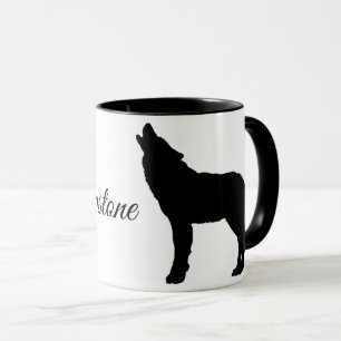 Coffee Mug-Yellowstone Wolf Mug