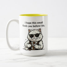 Coffee Mugs Funny Typography Coworker Sharp Office