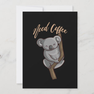 Coffee - Need Coffee Invitation