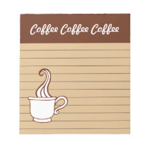 Coffee Notepad