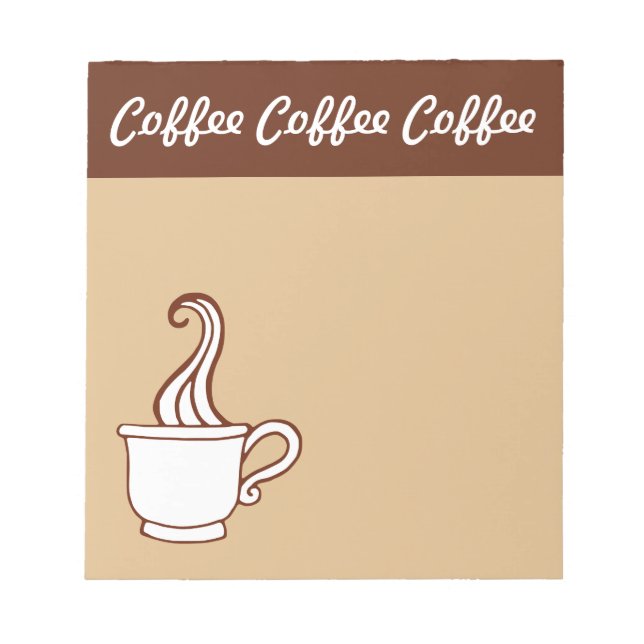 Coffee Notepad (Front)