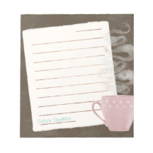 Coffee Notes Notepad