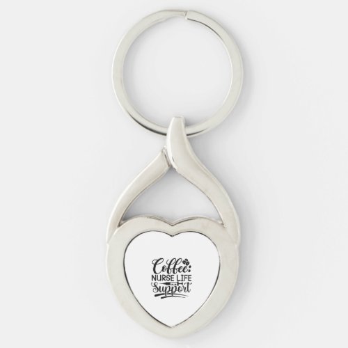 Coffee Nurse Life Support Keychain