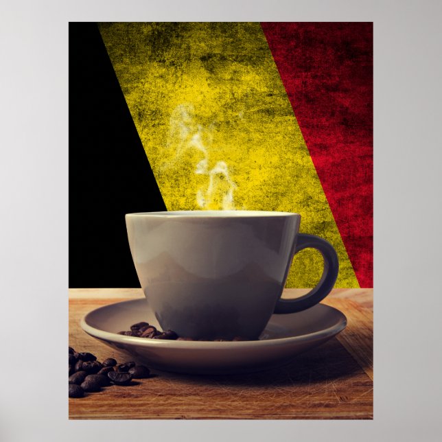 Coffee of Belgium Poster (Front)